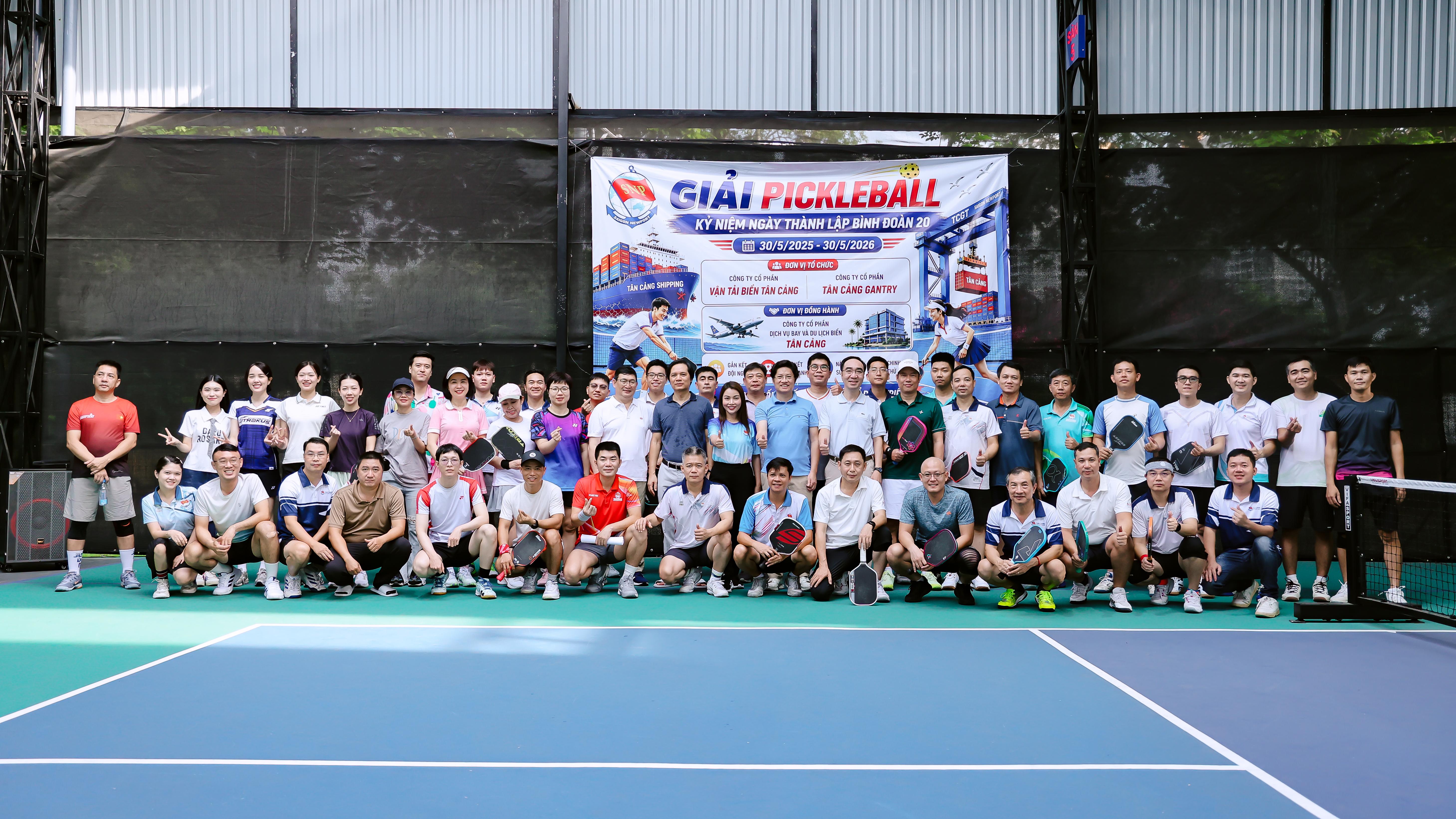 Giải Pickleball – Chào mừng ngày thành lập Binh Đoàn 20 (30/05/2025-30/05/2026)